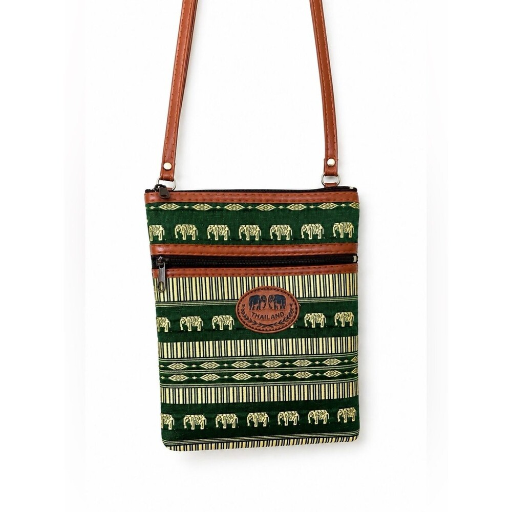 Artisan Thailand Elephant Crossbody Bag Bohemian Festival